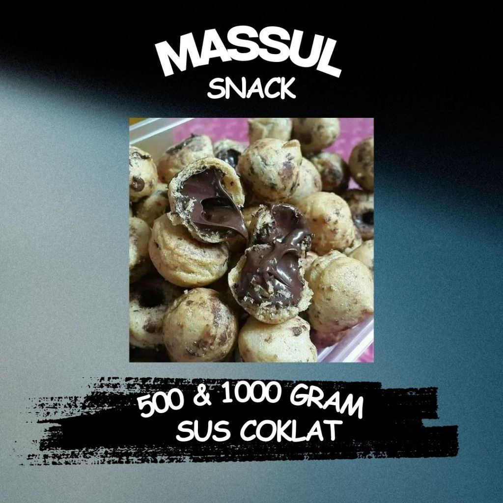 

[500 gram & 1000 gram] Coklat Soes Sus Jajan Cokelat Kering