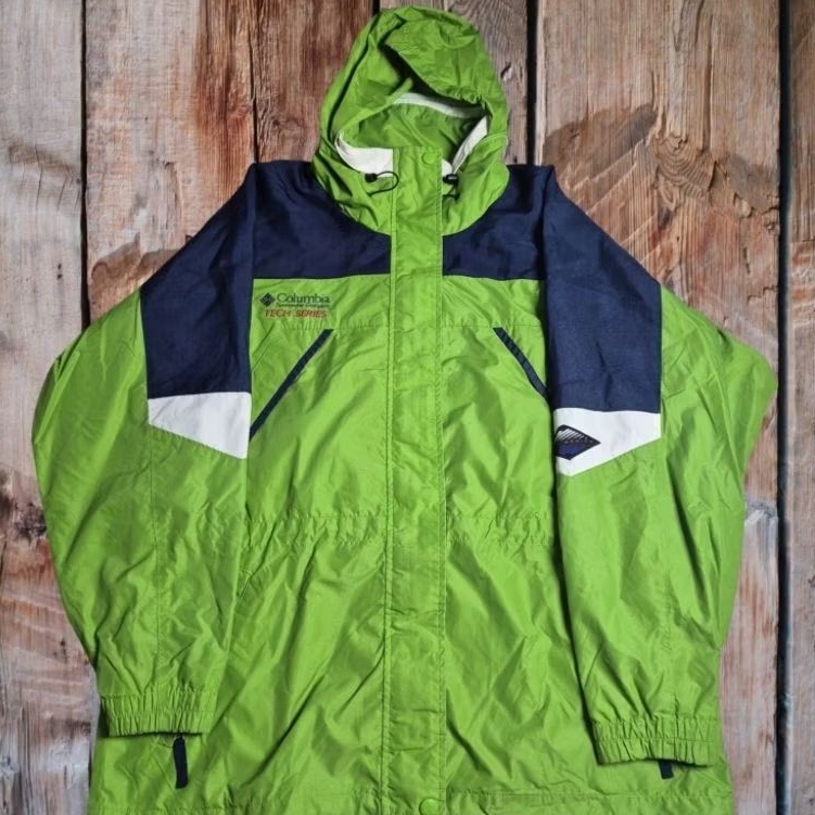Jacket Outdoor Hiking Columbia Tech Series Thrift Preloved Second Branded