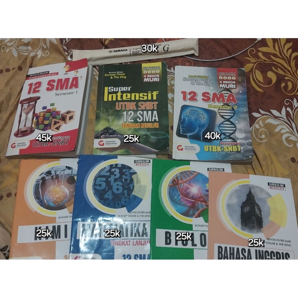 Preloved Buku Persiapan UTBK-SNBT GO (Ganesha Operation)