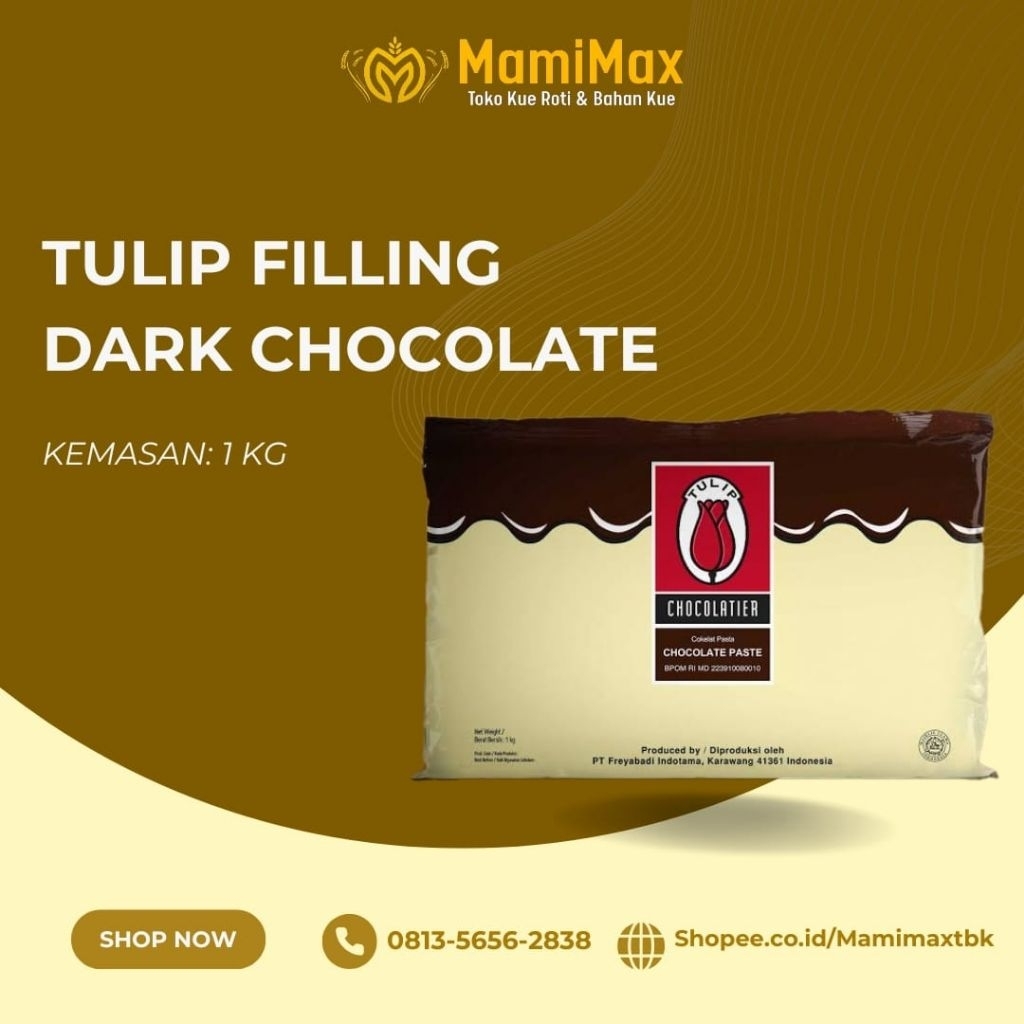 

TULIP FILLING DARK CHOCOLATE 1 KG