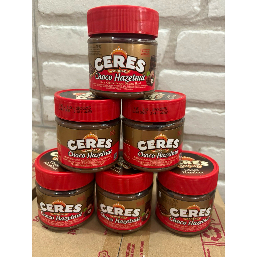 

Ceres Spread 180gr choco hazelnut