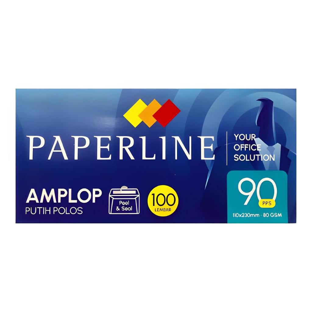 

Paperline Amplop Putih Polos 90 PPS PER 1 PACK