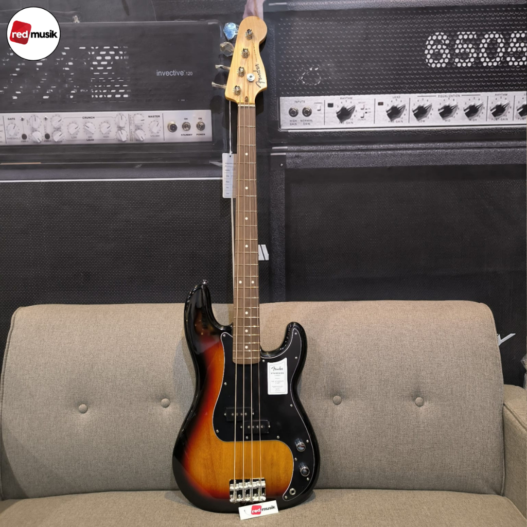 Bass Fender Standard Precision Bass Guitar Laurel FB