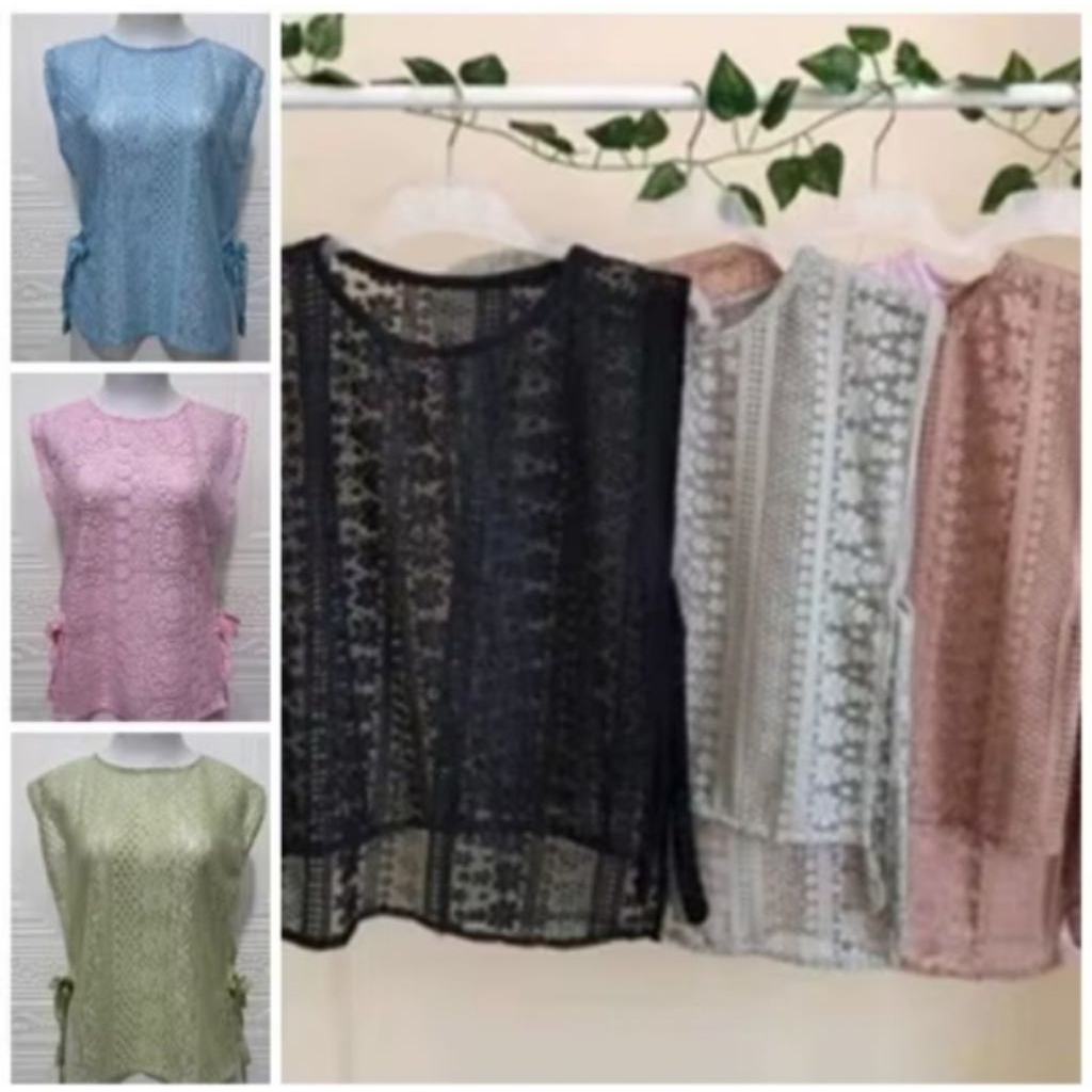 VEST BRUKAT TALI PREMIUM/vest brukat tali/LACE ROMPI BRUKAT WANITA