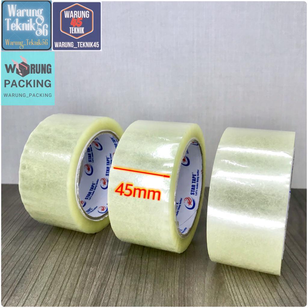 

Isolasi Lakban Bening 2 inch ( 45mm ) bukan 48mm