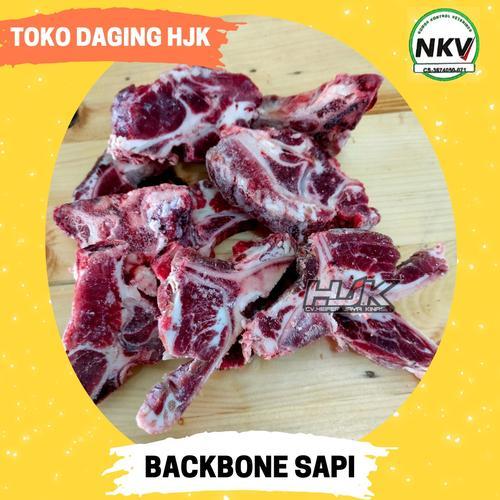 

BACKBONE SAPI / TULANG PUNGGUNG SAPI / TULANG SELAP KEMASAN 1KG