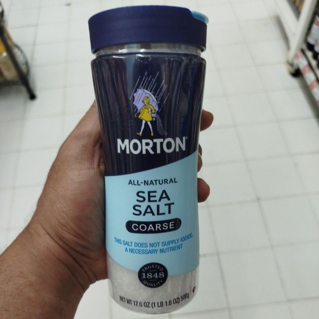 

MORTON COARSE SEA SALT 500 G