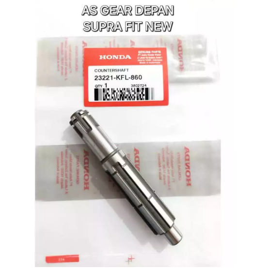 AS GEAR DEPAN SUPRA FIT NEW 23221-KFL-860