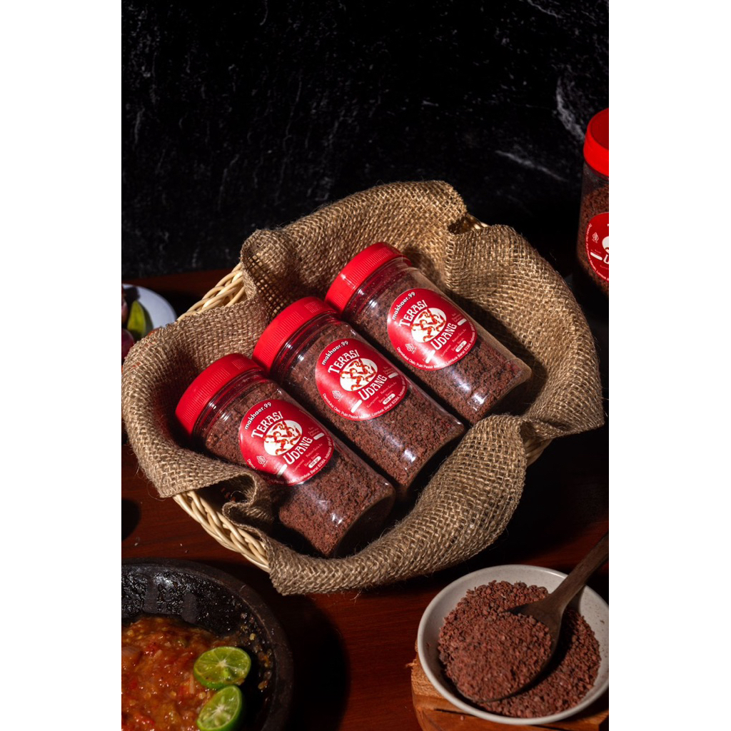 

Terasi Udang untuk Plecing Kangkung, Sambal terasi, Tumis Sayur– Siap Pakai