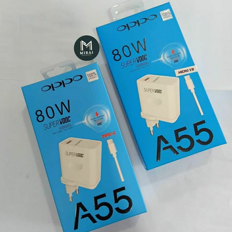 Charger Fast Charging Oppo 80 Watt,Super Vooc