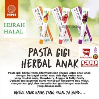 Pasta Gigi Anak Herbal HNI - HPAI
