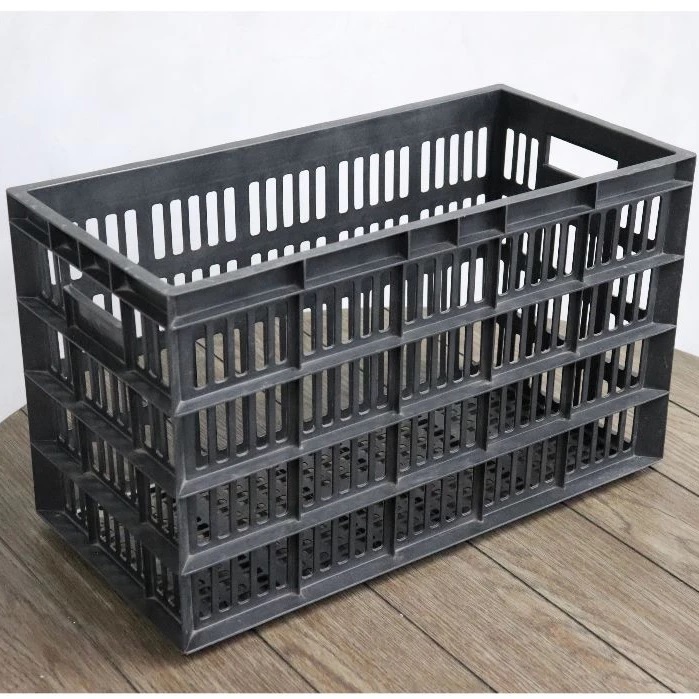 KRAT PIRING 50 LITER HITAM KIMPLAST BAHAN PLASTIK KUAT, TEBAL, WADAH MEMBAWA PIRING BANYAK SEKALIGUS