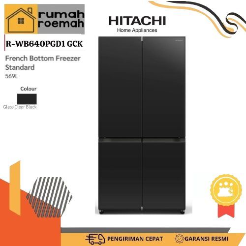 KULKAS HITACHI RWB640PGD1 GCK 4 PINTU RWB640PGD1 GCK