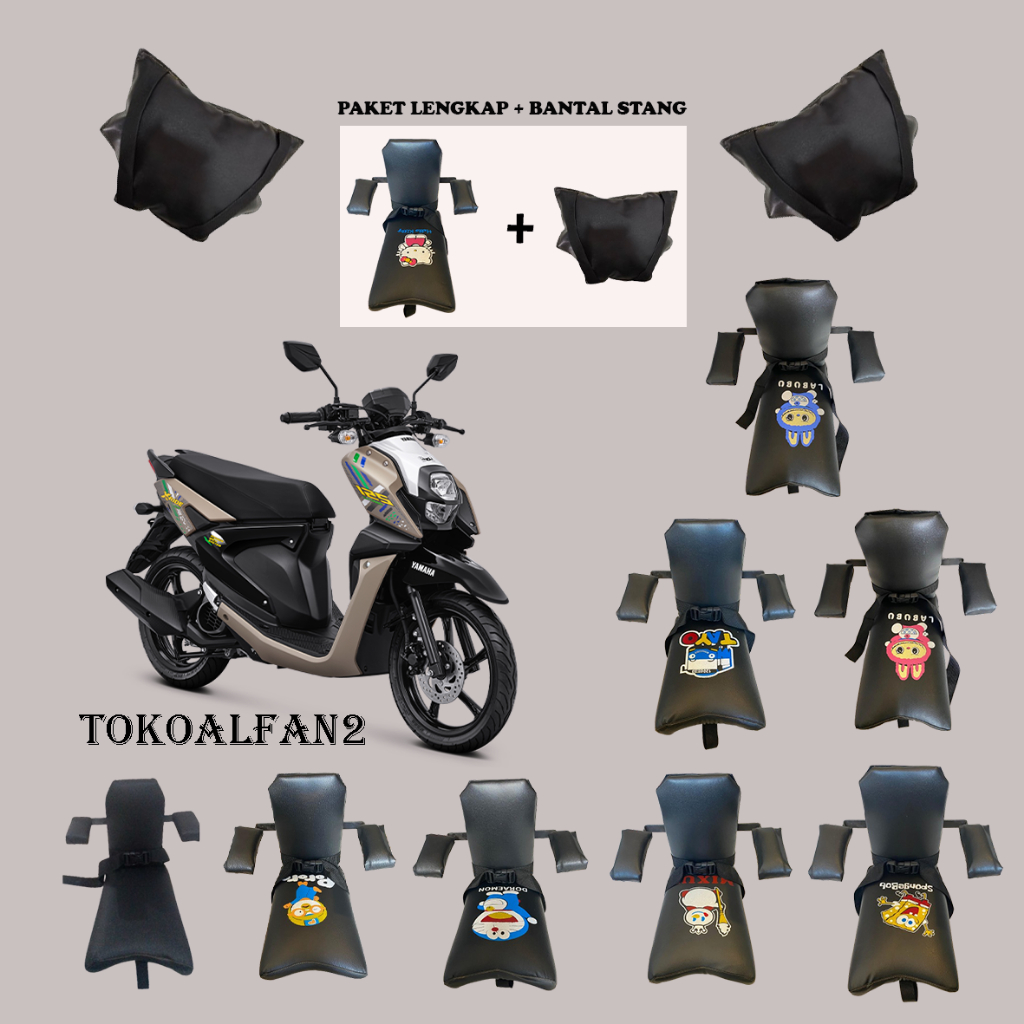 Paket Lengkap Boncengan  Untuk Motor X