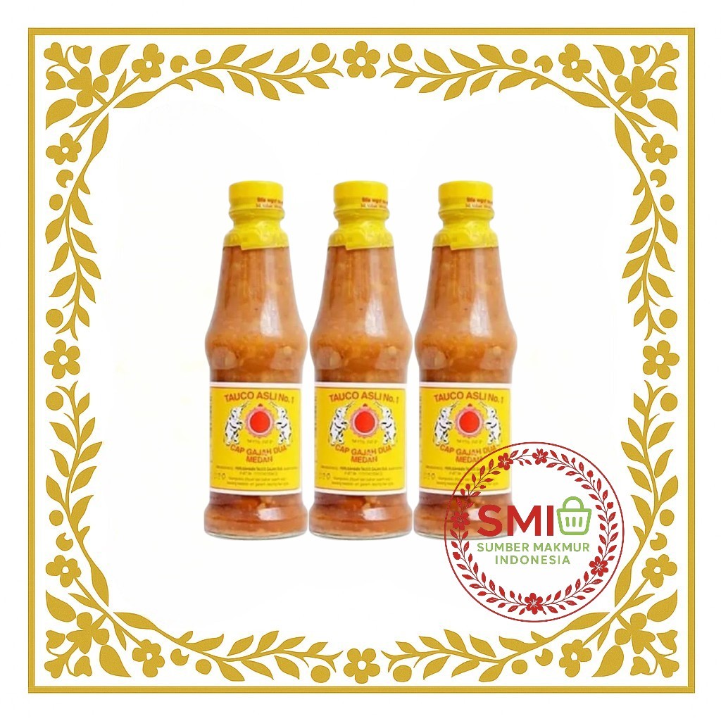 

Tauco Cap Gajah Dua Asli Medan 250gr - Eceran