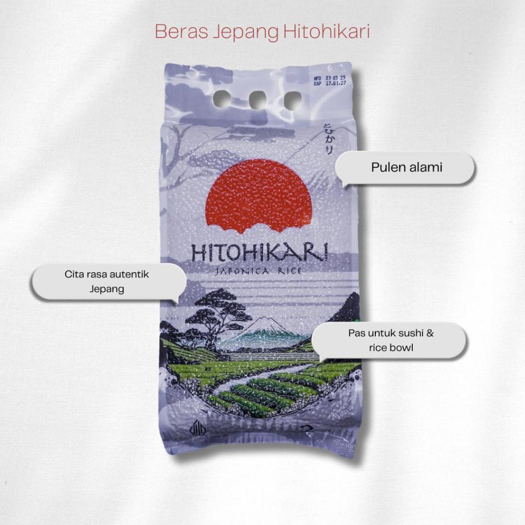 

Beras Jepang / HITOHIKARI Japonica Rice 2kg