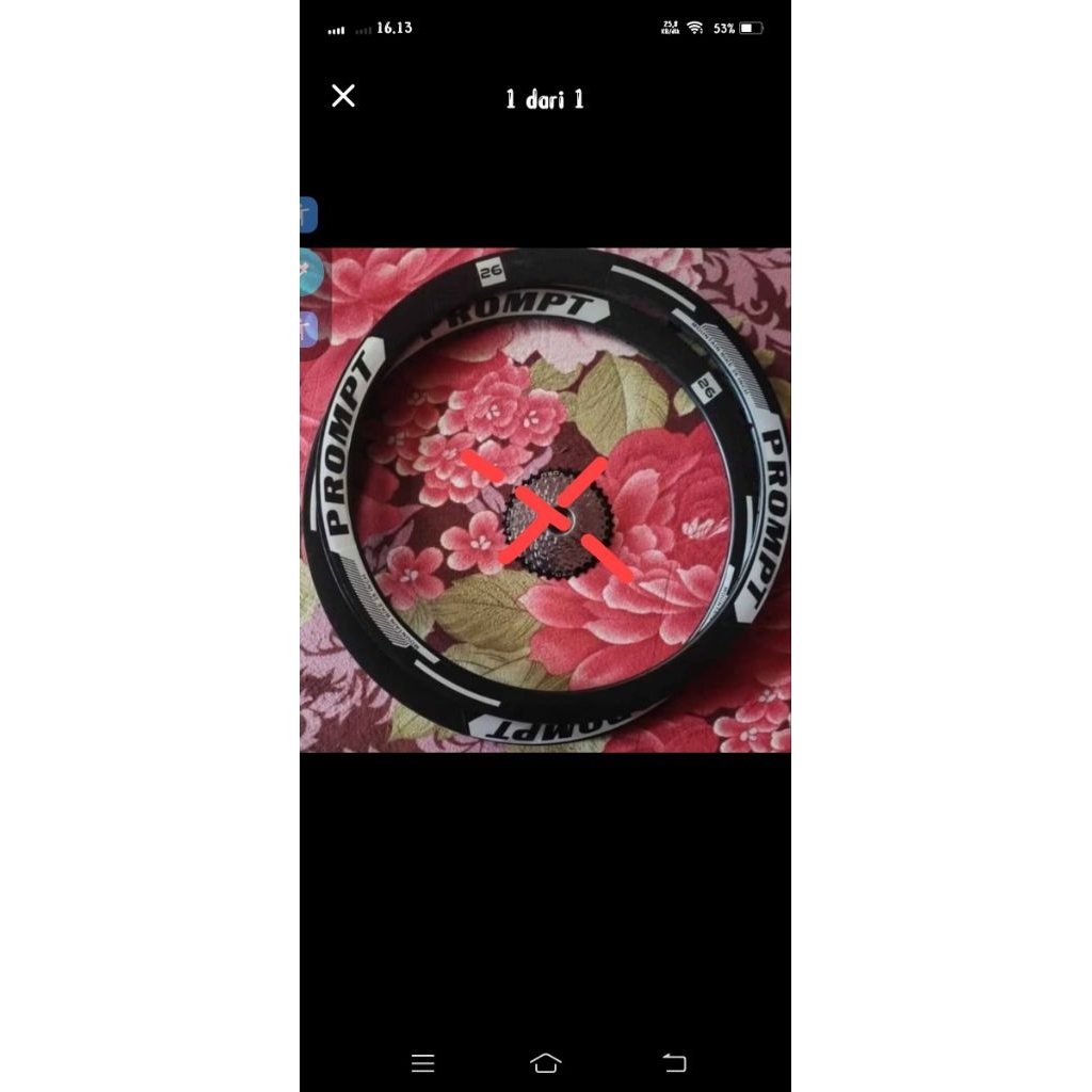 velg rims prompt 26 mtb