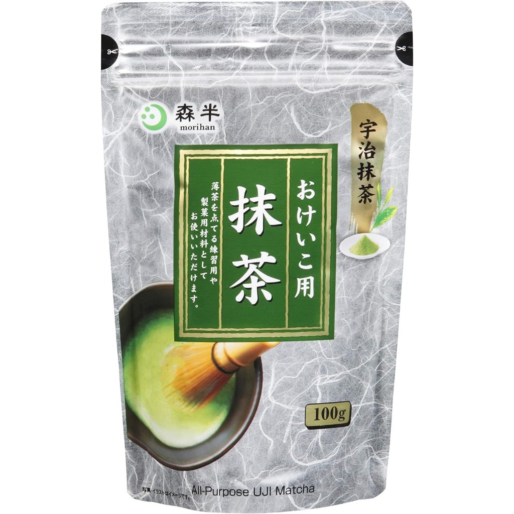 

Morihan All Purpose Uji Matcha 100g/ Matcha Green Tea Powder Jepang