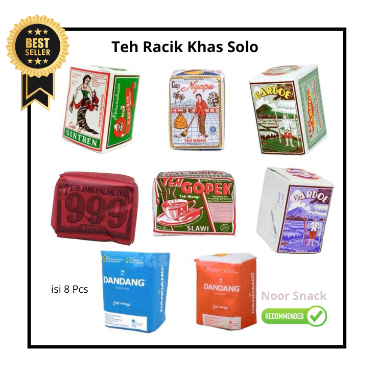 

Racikan Teh Solo Paket Teh isi 8 pcs