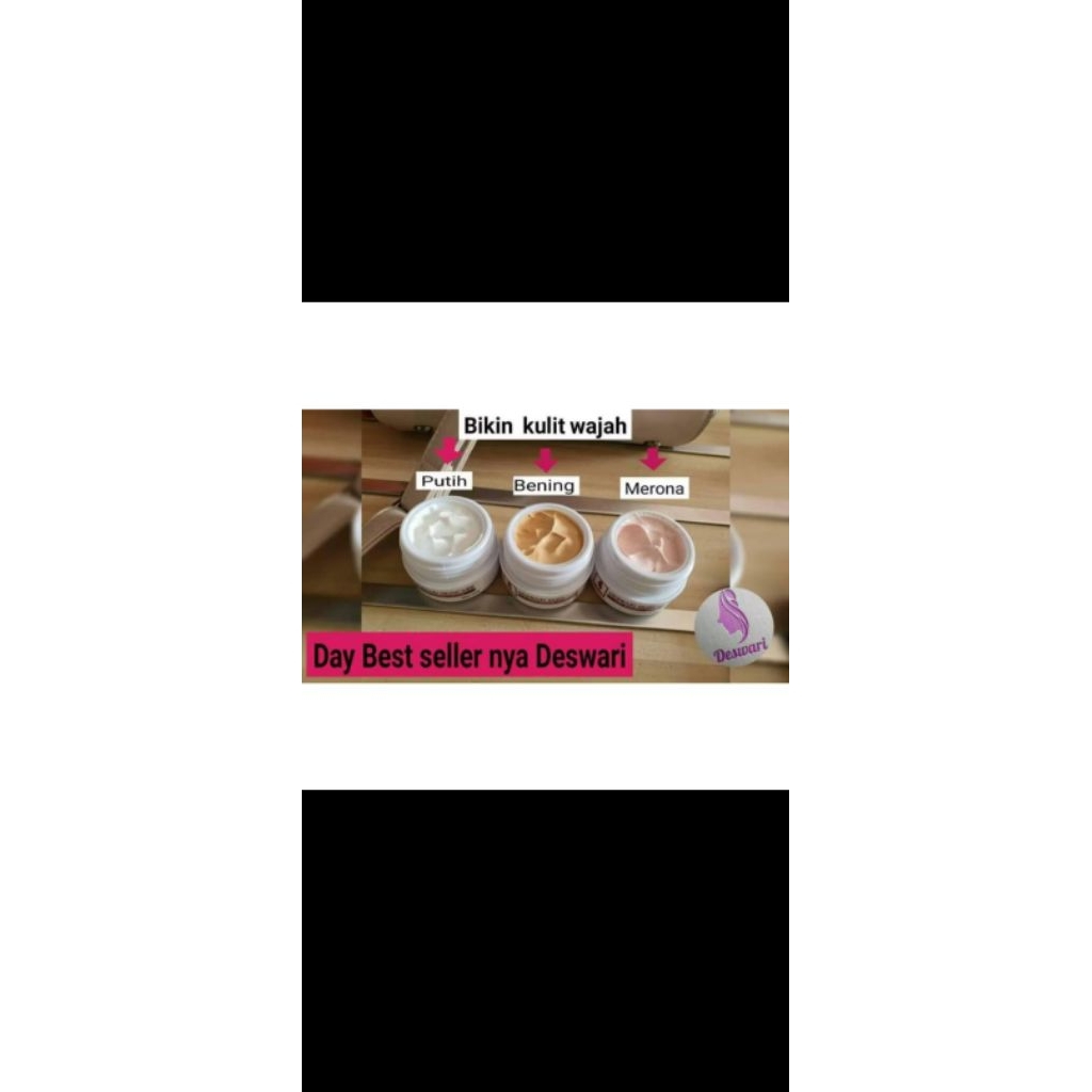 Deswari Skincare Day Cream Deswari ( krim siang ) Besti Seller