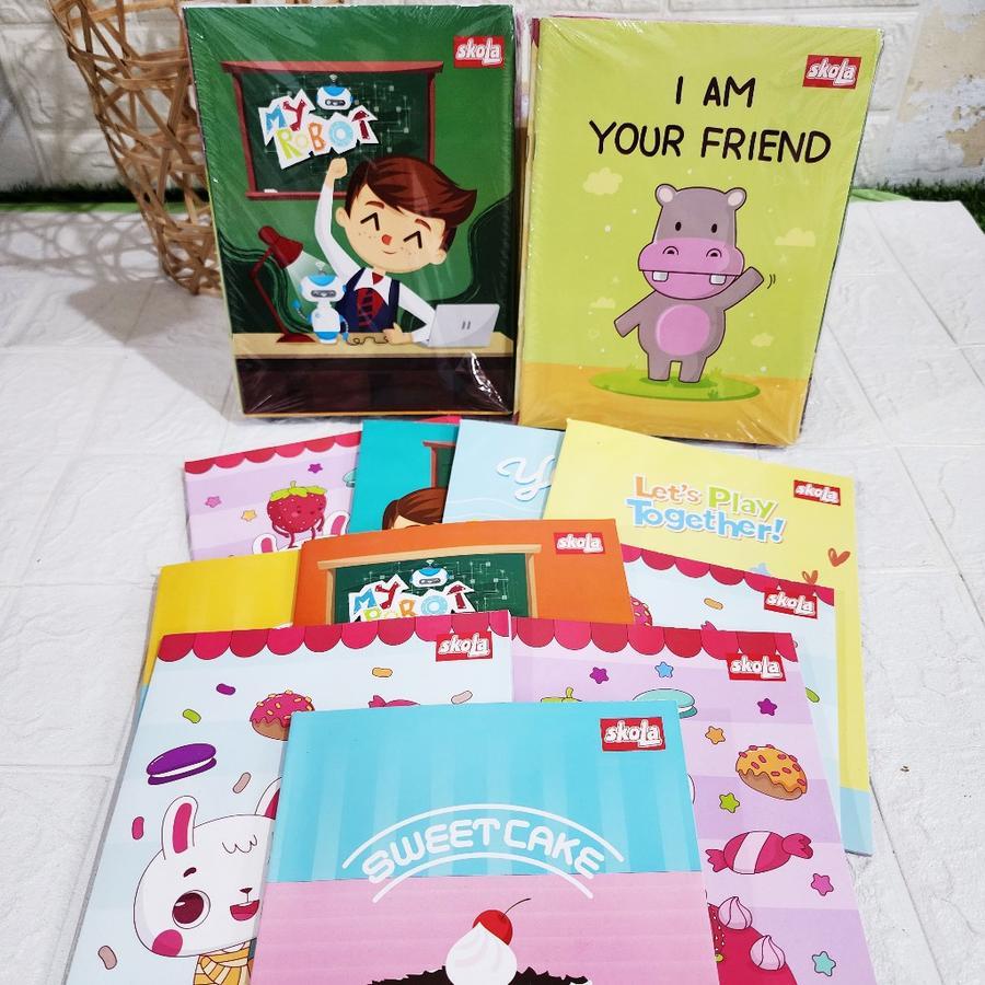 

Buku Tulis Sidu Skola 58 Lembar Per Pack (Isi 10 Buku)