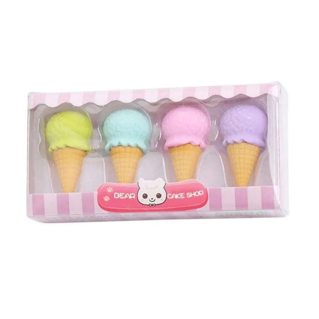 

stiker lucu penghapus lucu es krim