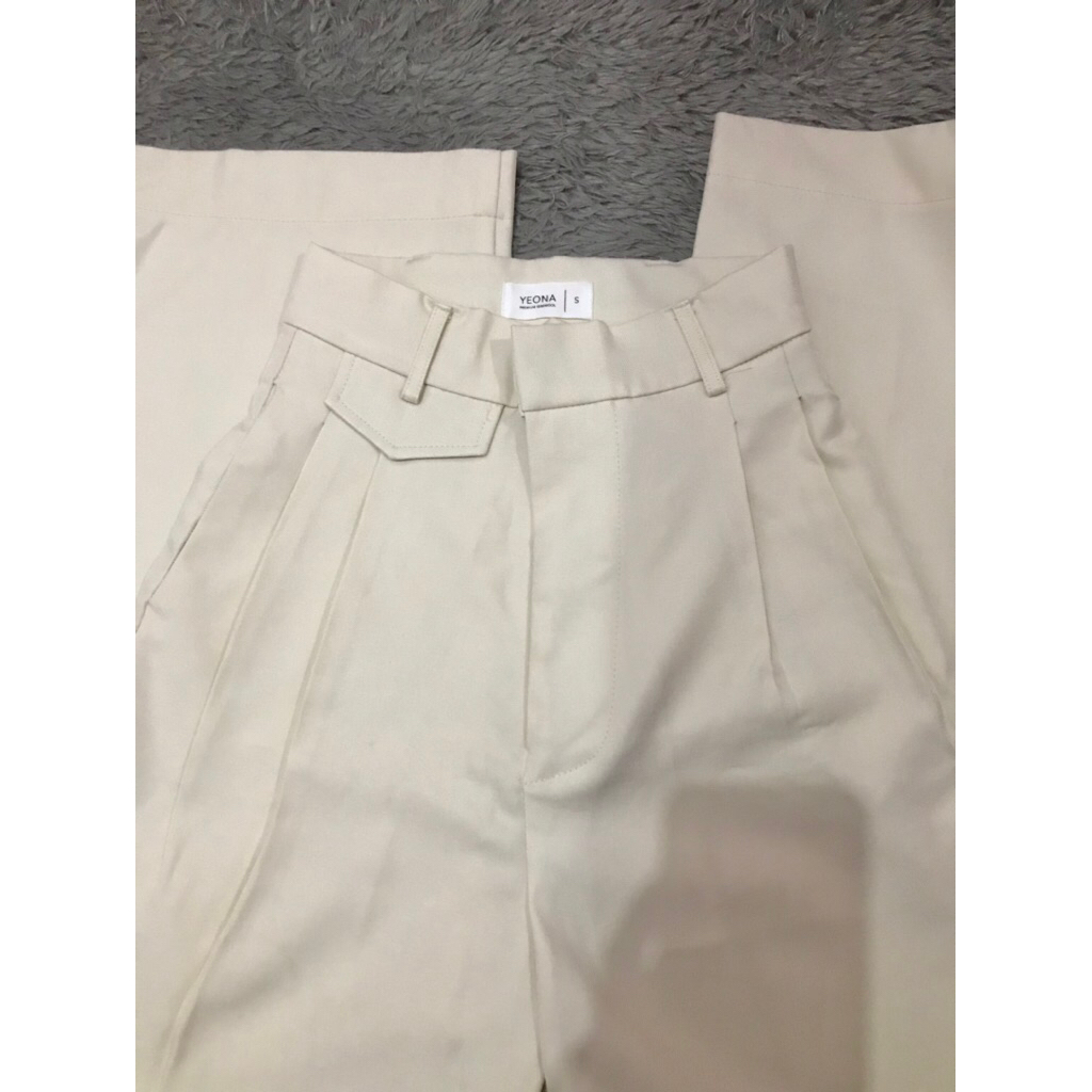 Pl ORO PANTS YEONA IVORY S