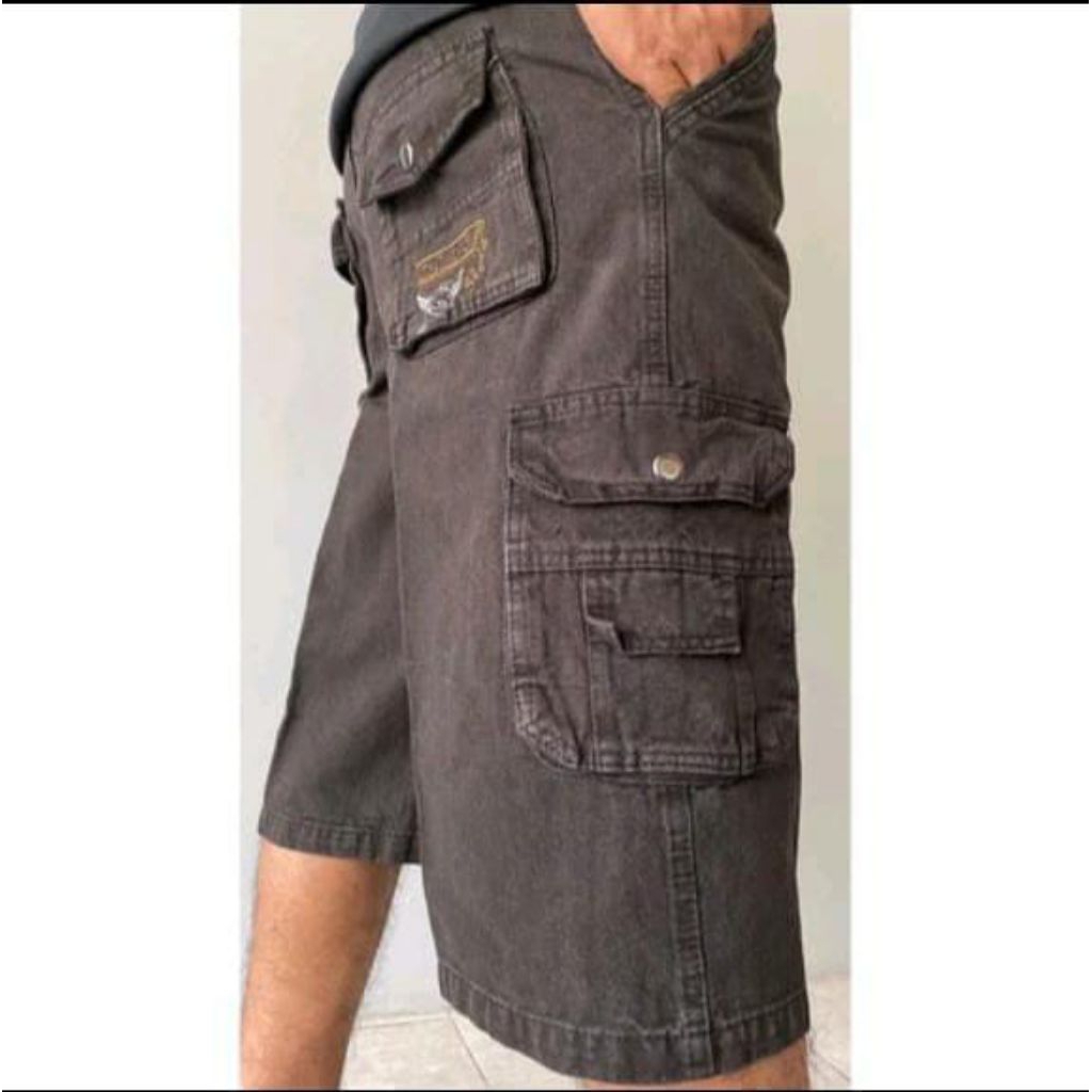 Celana Cargo Pendek Army Loreng PDL Ufc Venum Jeans Denim