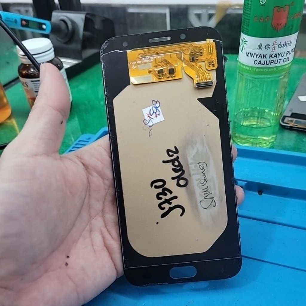 lcd ori oem oled 2 samsung j7 pro j730  second