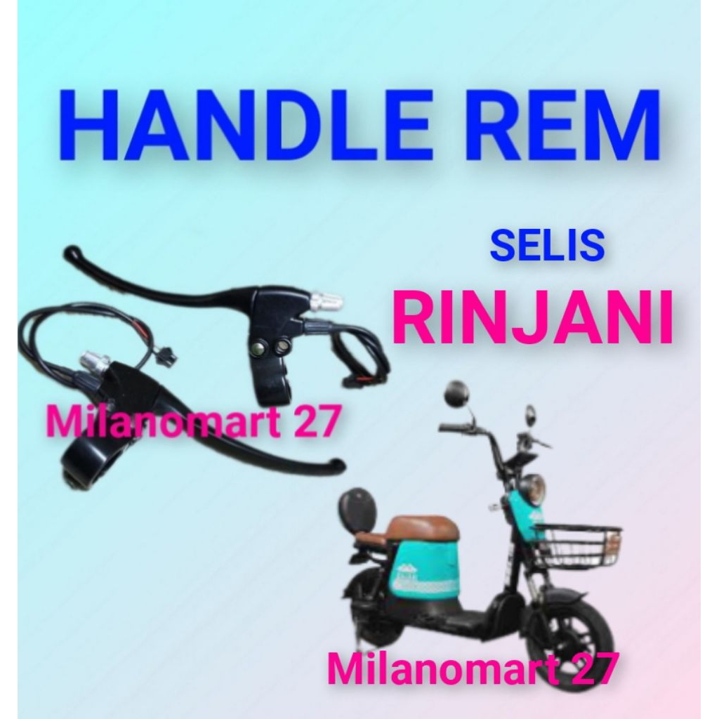 handle rem Selis Rinjani handle rem sepeda listrik Selis RINJANI