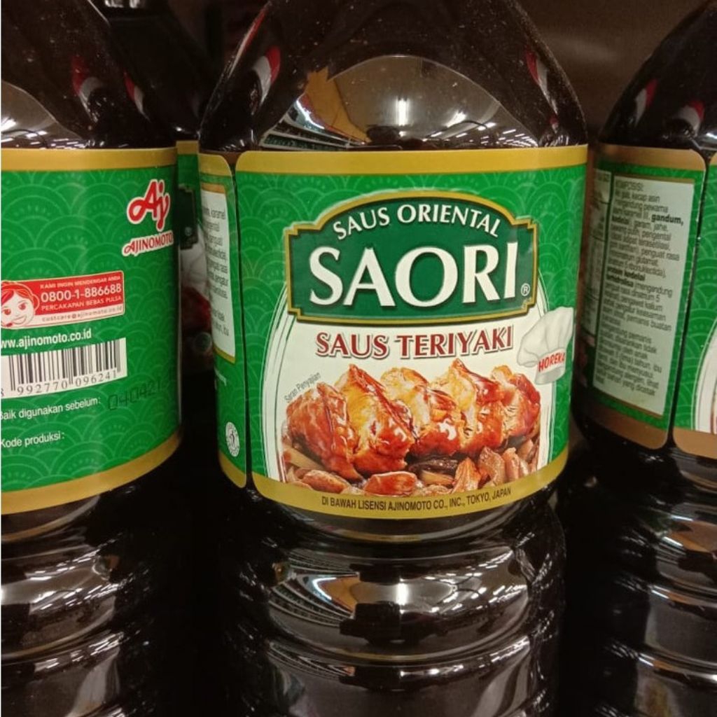 

Saori Saus Teriyaki 1L 1000 mL Termurah Terlaris Original