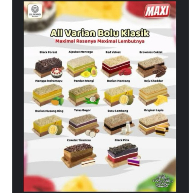 

BOLU KUKUS SILIWANGI MAXI 450gr