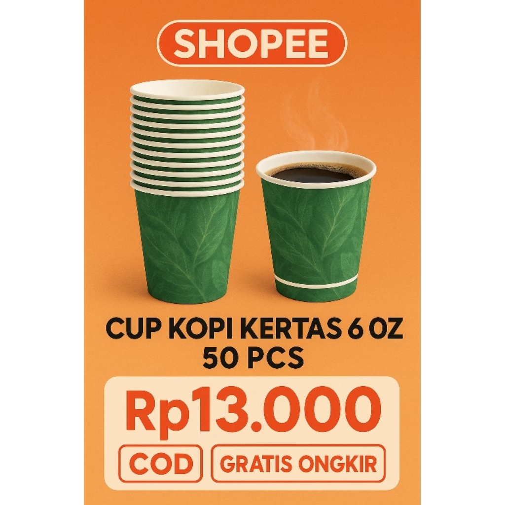 

Paket Hemat Ngopi | Cup + Kopi Pandawa 100 Gr