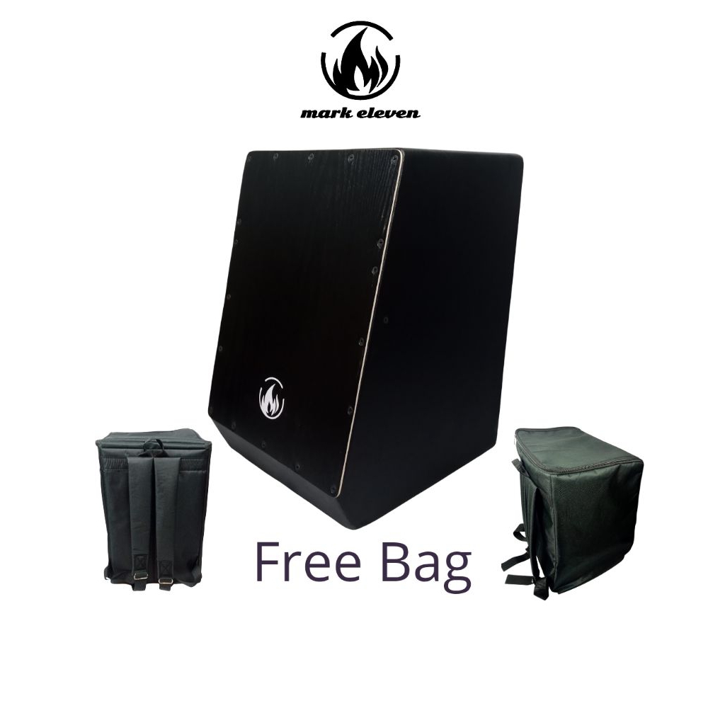 Cajon Akustik Trapesium Free Tas Kahon trapesium drumbox Akustik