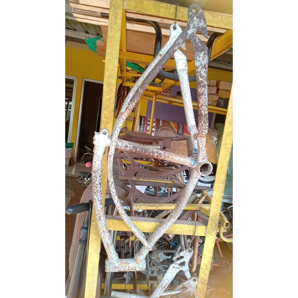 frame lowrider rangka sepeda jadul bekas