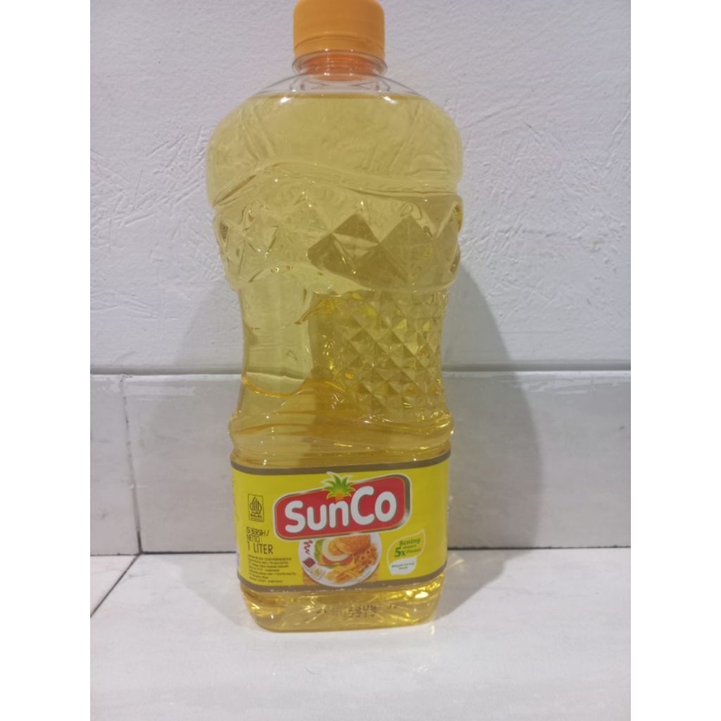

minyak goreng SUNCO 1LITER Botol