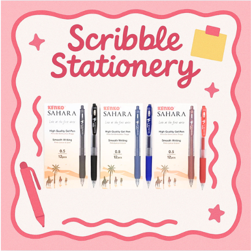 

Pulpen Gel Kenko Sahara 0.5 mm