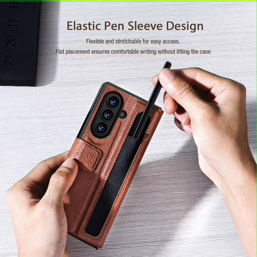 Case Samsung Z Fold 7 Nillkin Aoge Leather Cover case