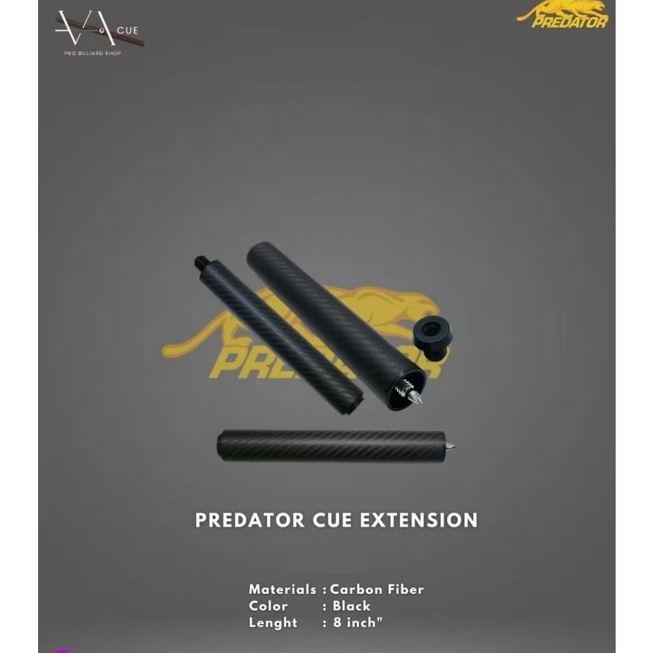 PREDATOR CUE EXTENSION CARBON