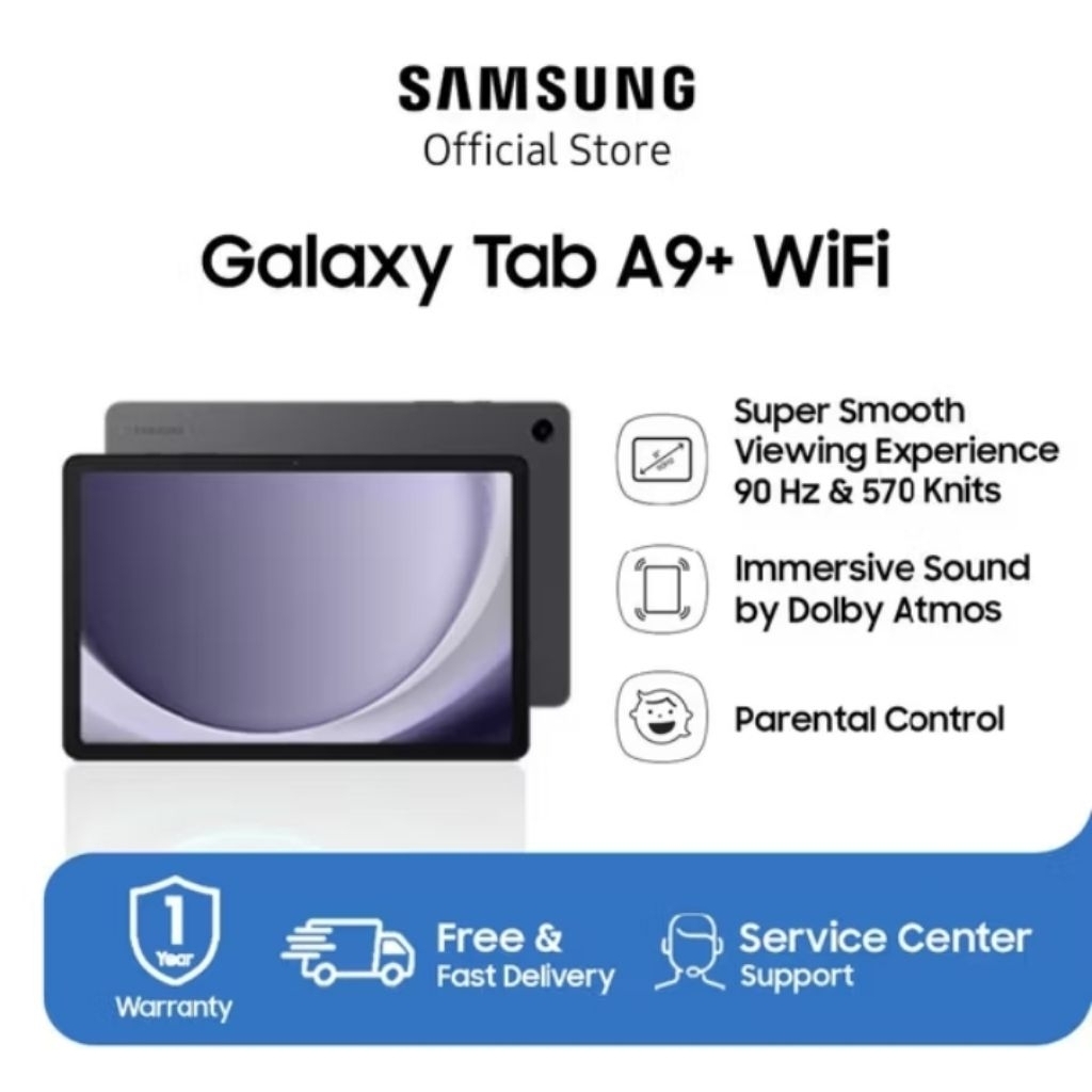 Original Samsung Galaxy Tab A9+ 5G Wifi (8/128 GB), A9+ 5G (8/12 GB), A9+ Wifi (4/64 GB), A9 LTE (4/