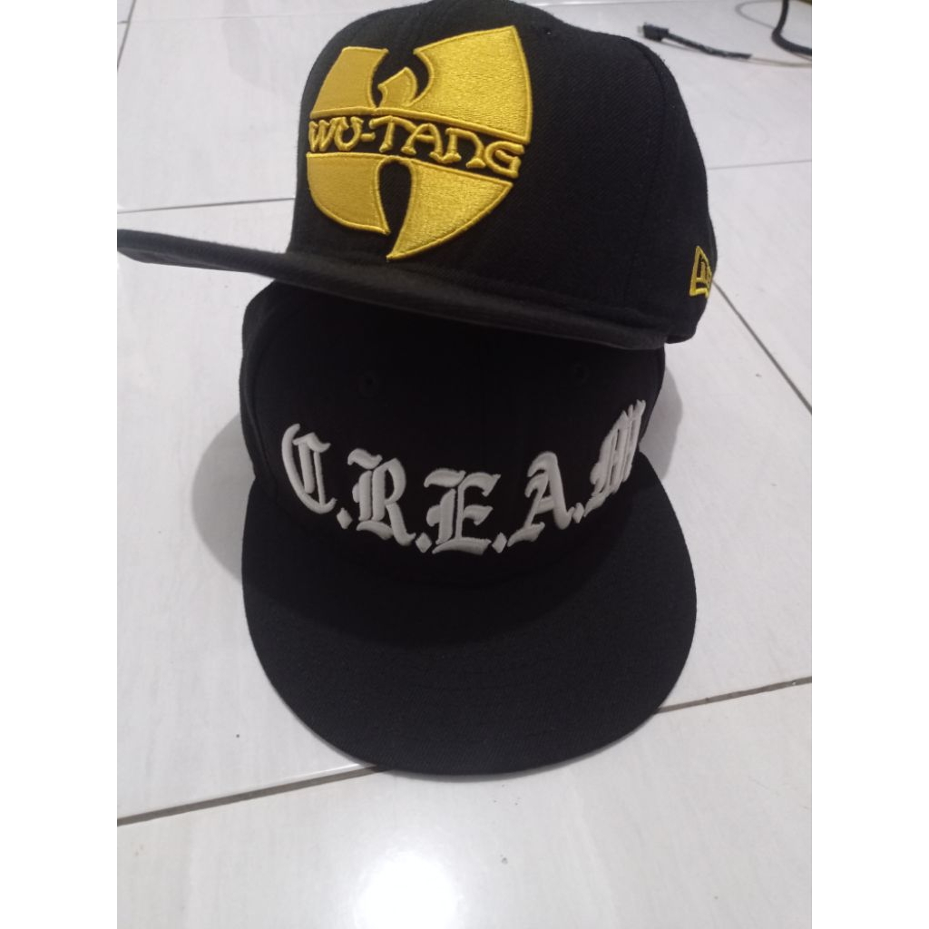 topi new era wutang cream