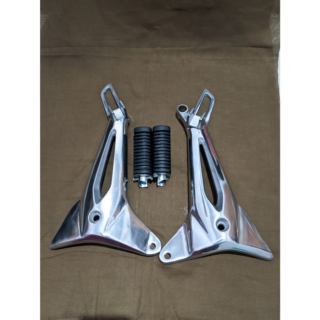 FOOTSTEP PIJAKAN KAKI BELAKANG MOTOR SUPRA FIT BOX VARIASI POLES