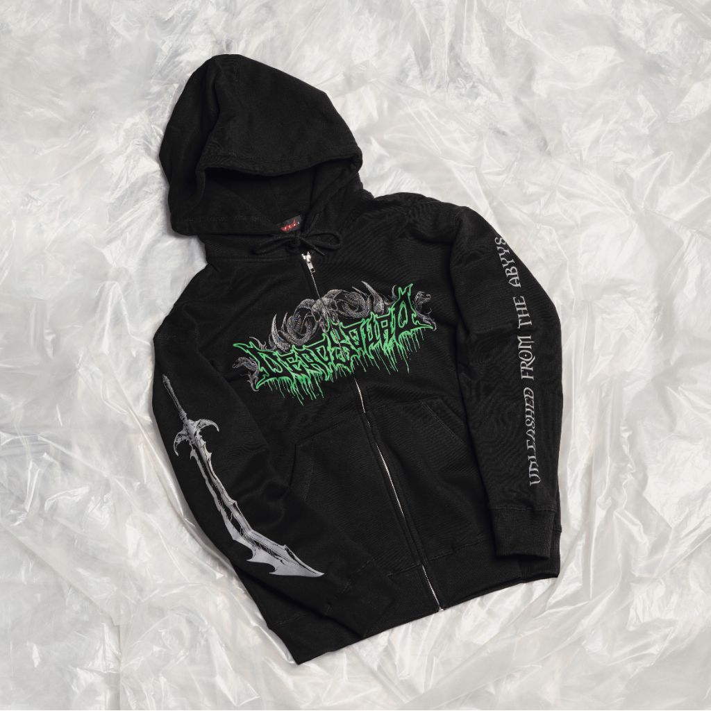 Hoodie Zip Deadsquad x Gozeal - Death Valley Original Merchandise