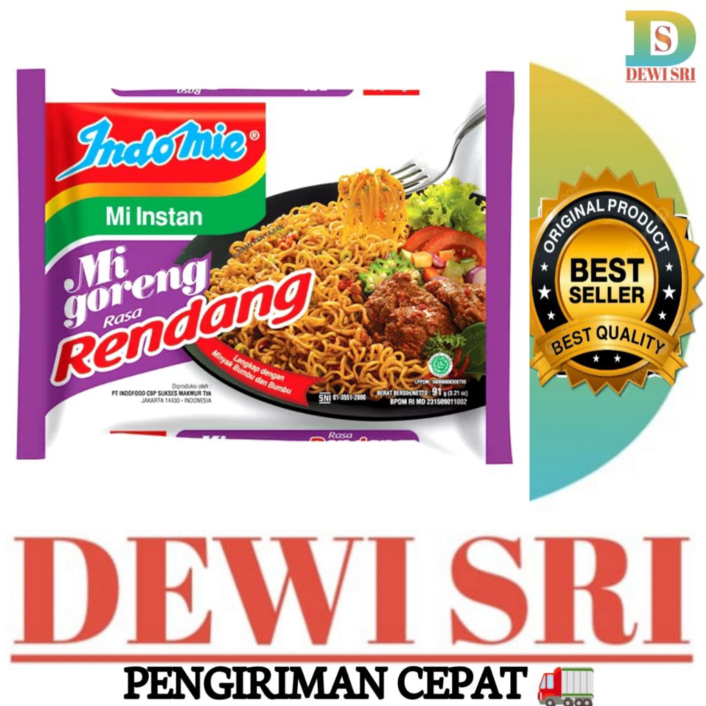 

Indomie Rendang 1Pcs (Mie Instant)