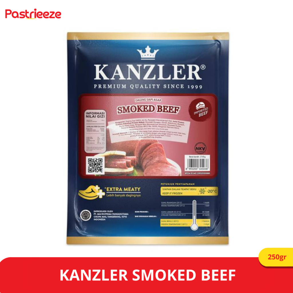 

1 Pack - Kanzler Smoked Beef 250gr