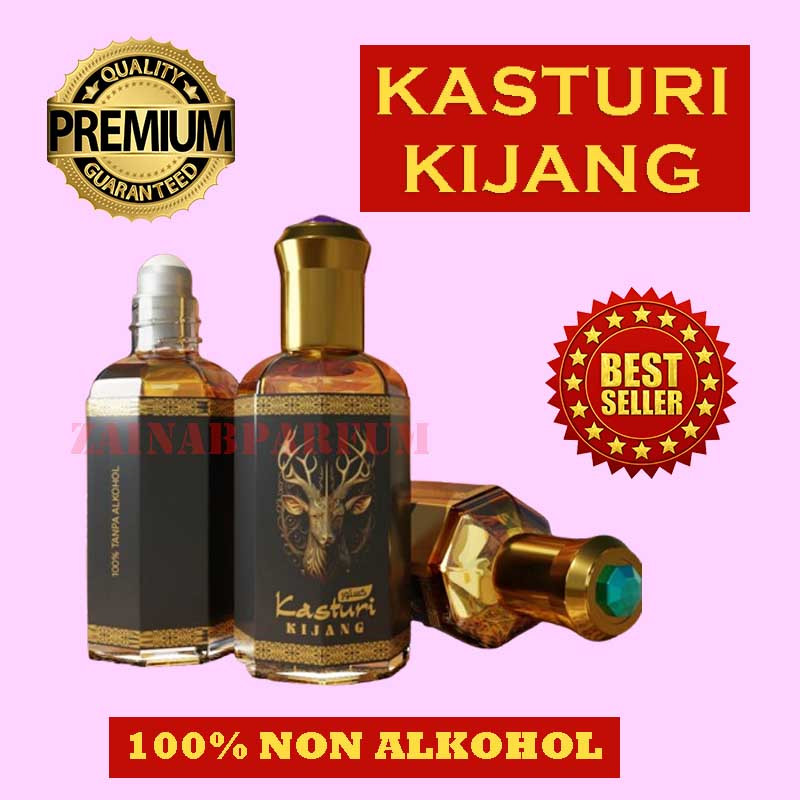 MINYAK WANGI KASTURI KIJANG ORIGINAL PARFUM KASTURI KIJANG