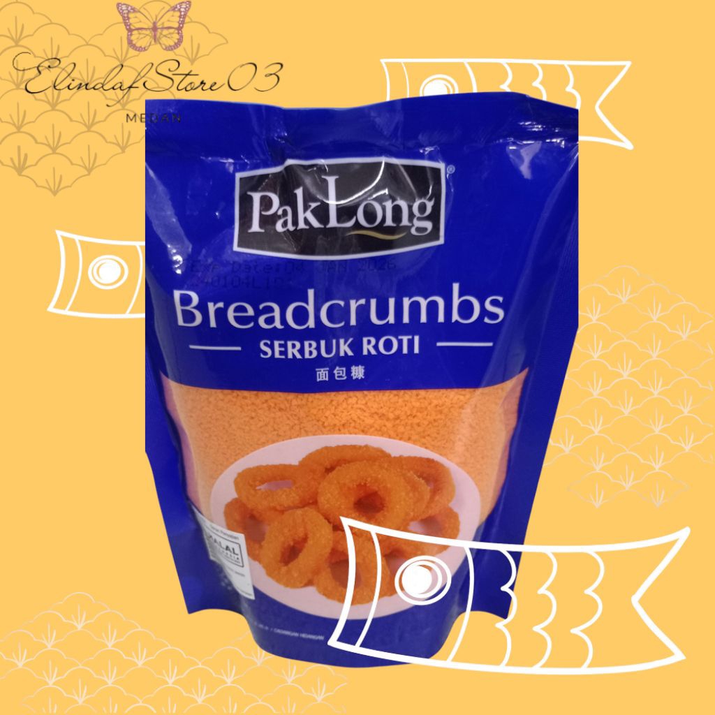 

Tepung Roti Pak Long 180gr | Breadcrumbs Serbuk Roti Halal