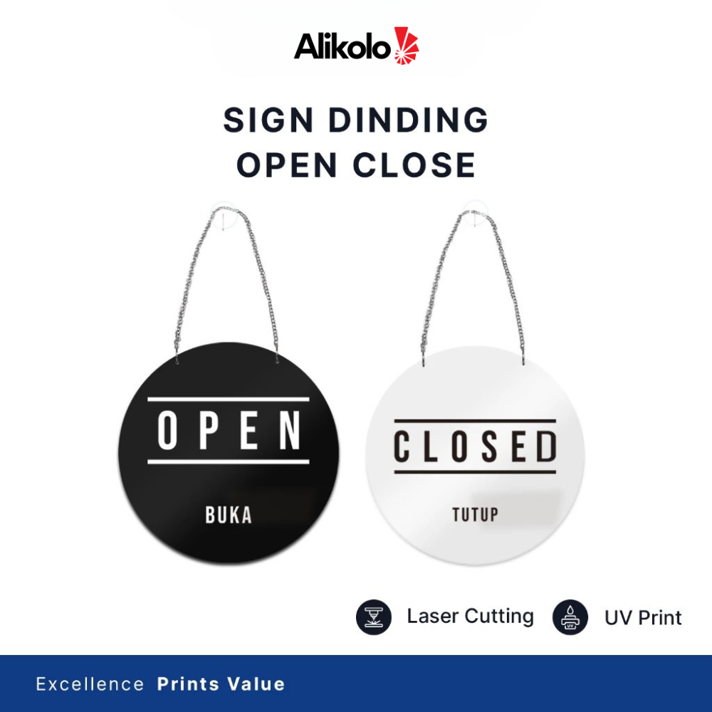 

SIGN ACRYLIC OPEN CLOSE/ SIGN ACRYLIC BUKA TUTUP / AKRILIK OPEN SIGN BULAT SIGN ACRYLIC OPEN CLOSE BOLAK BALIK BUKA TUTUP AKRILIK BULAT