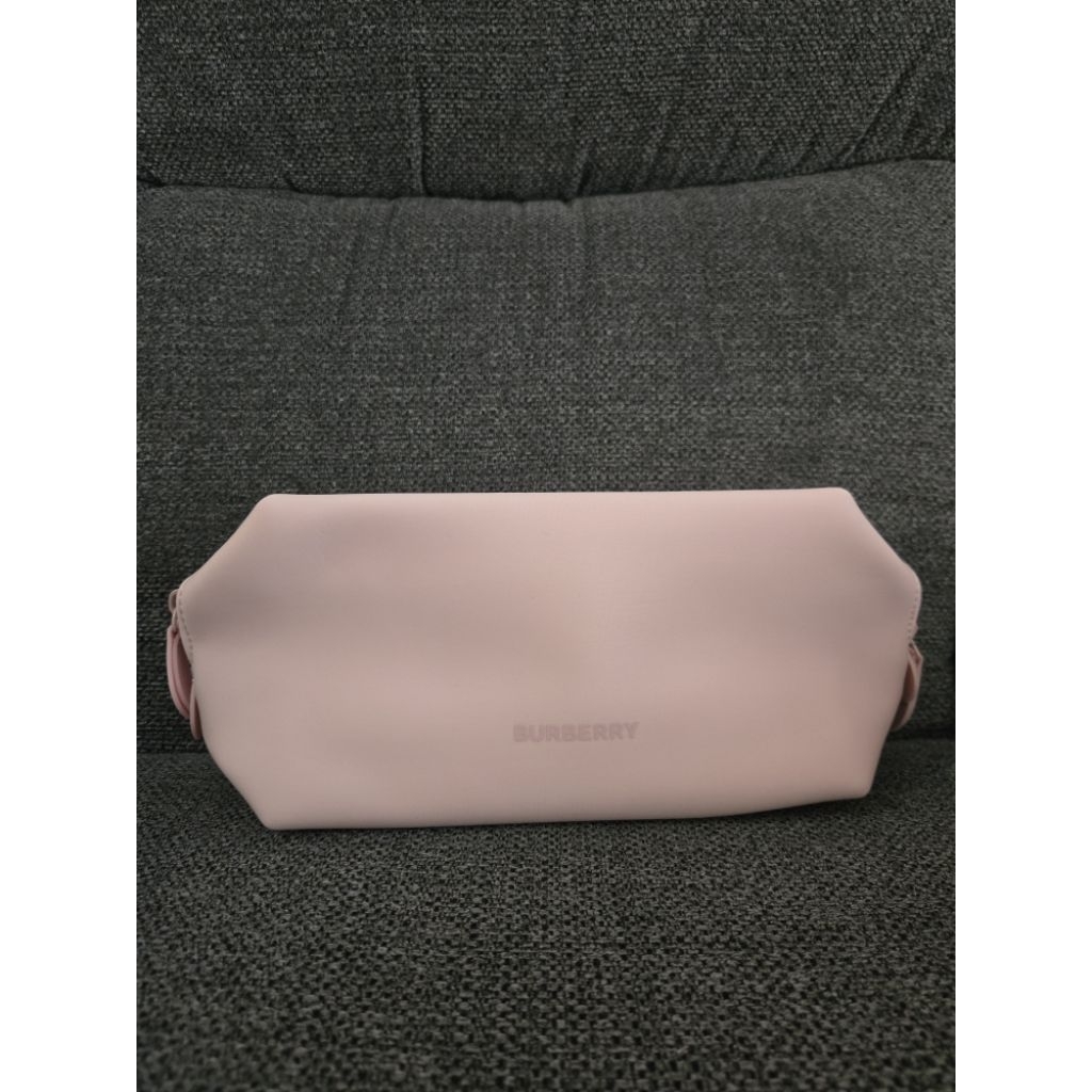Vipgift Original Burberry Toiletry Bag Pouch Pink