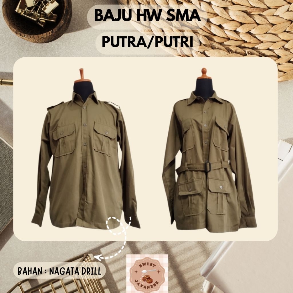BAJU HW MUHAMMADIYAH SMA PUTRA & PUTRI
